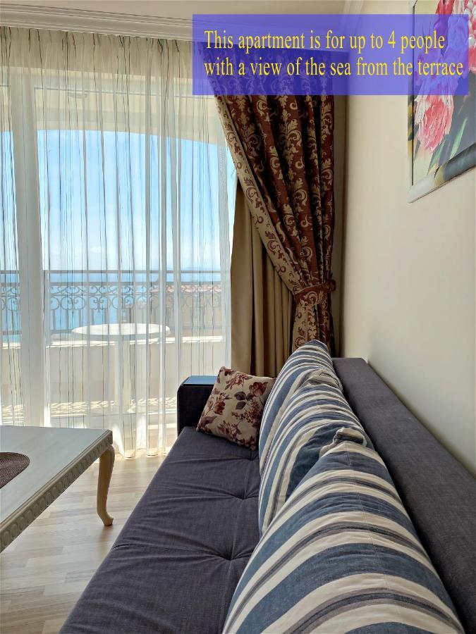 Private Super Apartments By Sea In Apart Hotel ! Pomorie Exterior photo